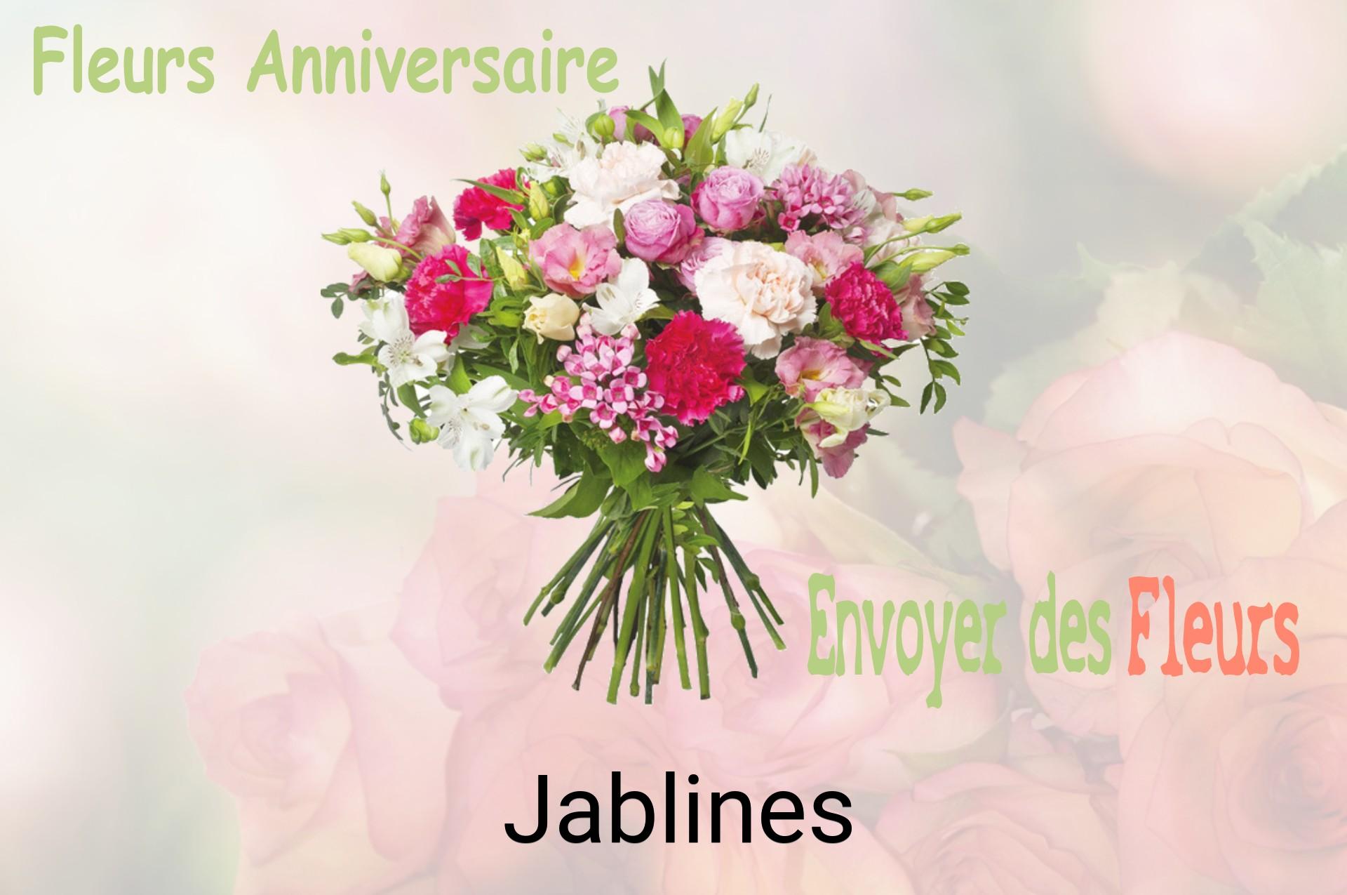 Bouquet de fleurs d’anniversaire livré à Jablines